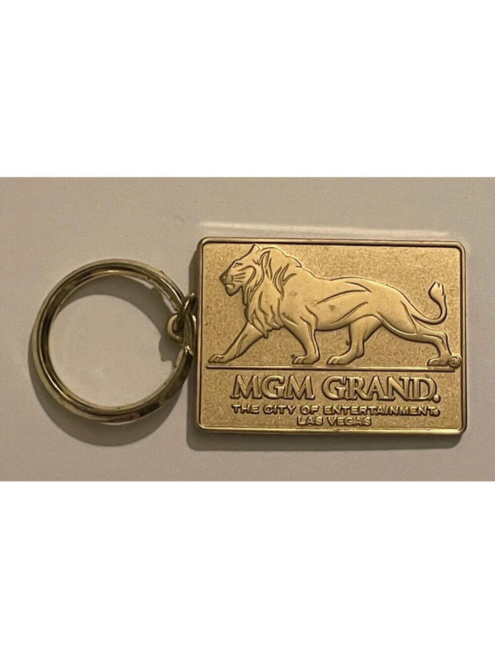 MGM Grand Lion The City Of Entertainment Las Vegas Keychain Key Chain